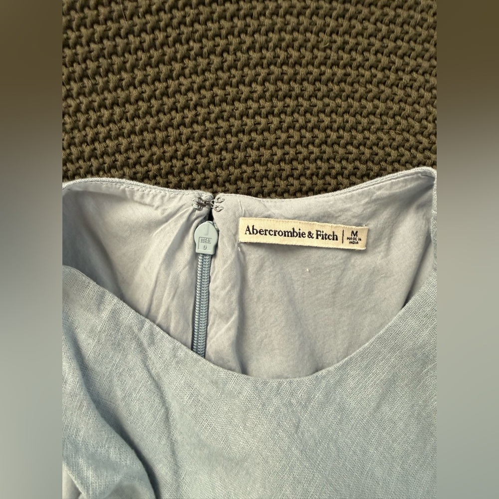 Abercrombie & Fitch Light Blue Maxi Dress